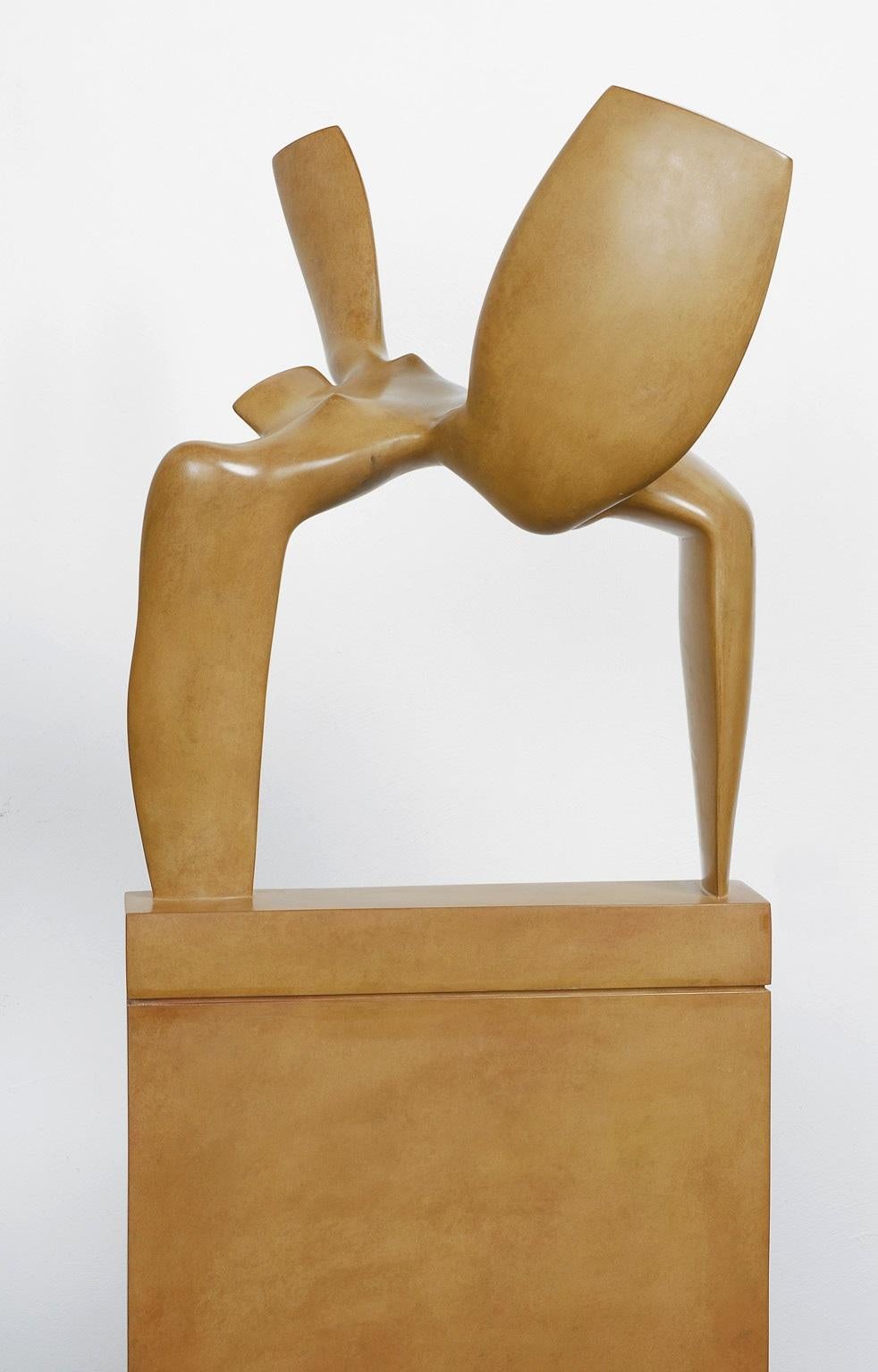 KOBE Abstract Sculpture - Explosion (l 'argo) Bronze Sculpture Abstract Contemporary Art 