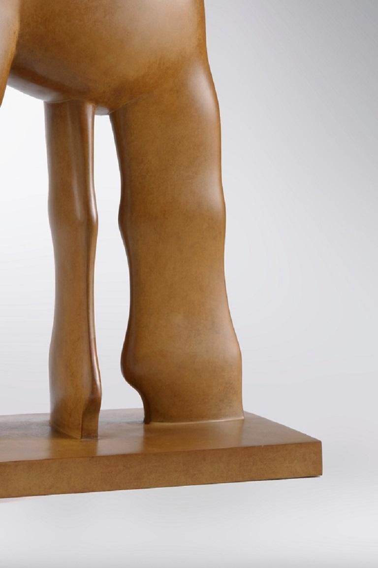 Forza Bronzeskulptur Pferd Big Animal Figurativ Zeitgenössisch

KOBE, Pseudonym von Jacques Saelens, war ein belgischer Künstler (Kortrijk, Belgien 1950 - Saint-Julien (Var), Frankreich 2014).

Er kombinierte das Breite mit dem Raffinierten. Zwei