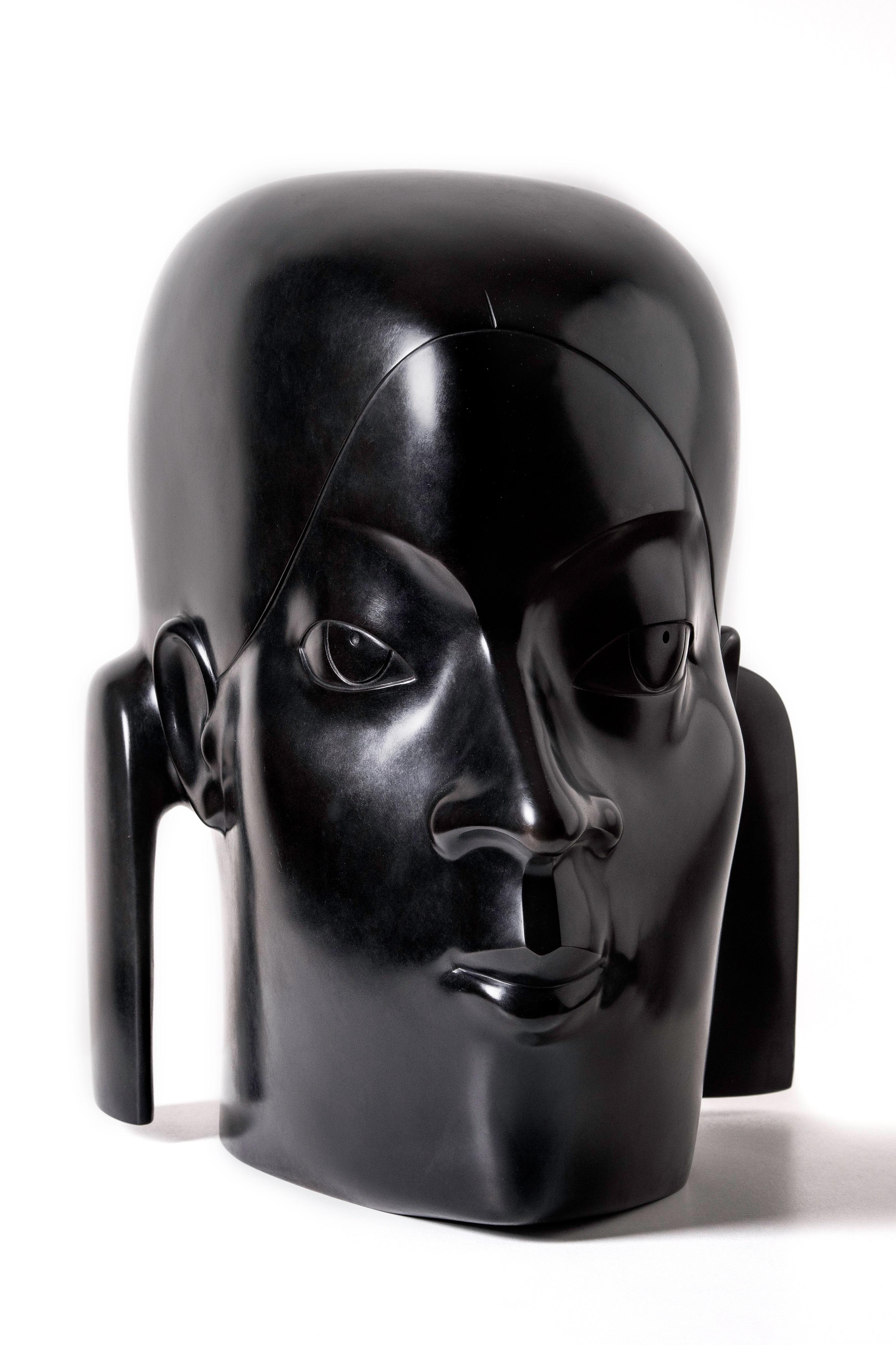 Figurative Sculpture de KOBE - Les Deux Faces Las Dos Caras Escultura Bronce Contemporáneo En Stock