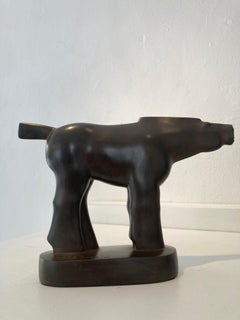 Zoals Een Pijl Arrow Bronze  Figurative Horse Sculpture Geometric In Stock