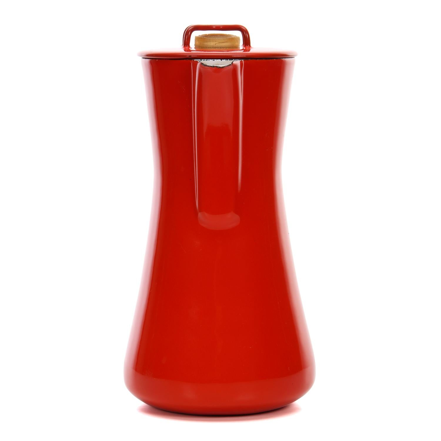 Mid-Century Modern Kobenstyle Coffee Pot by Jens Quistgaard for Dansk Designs, 1955, Early Edition