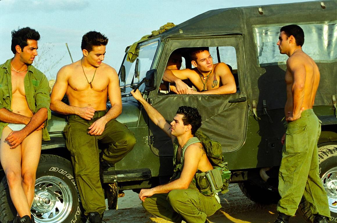 Kobi Israel Color Photograph - Untitled (Soldiers No. 2)