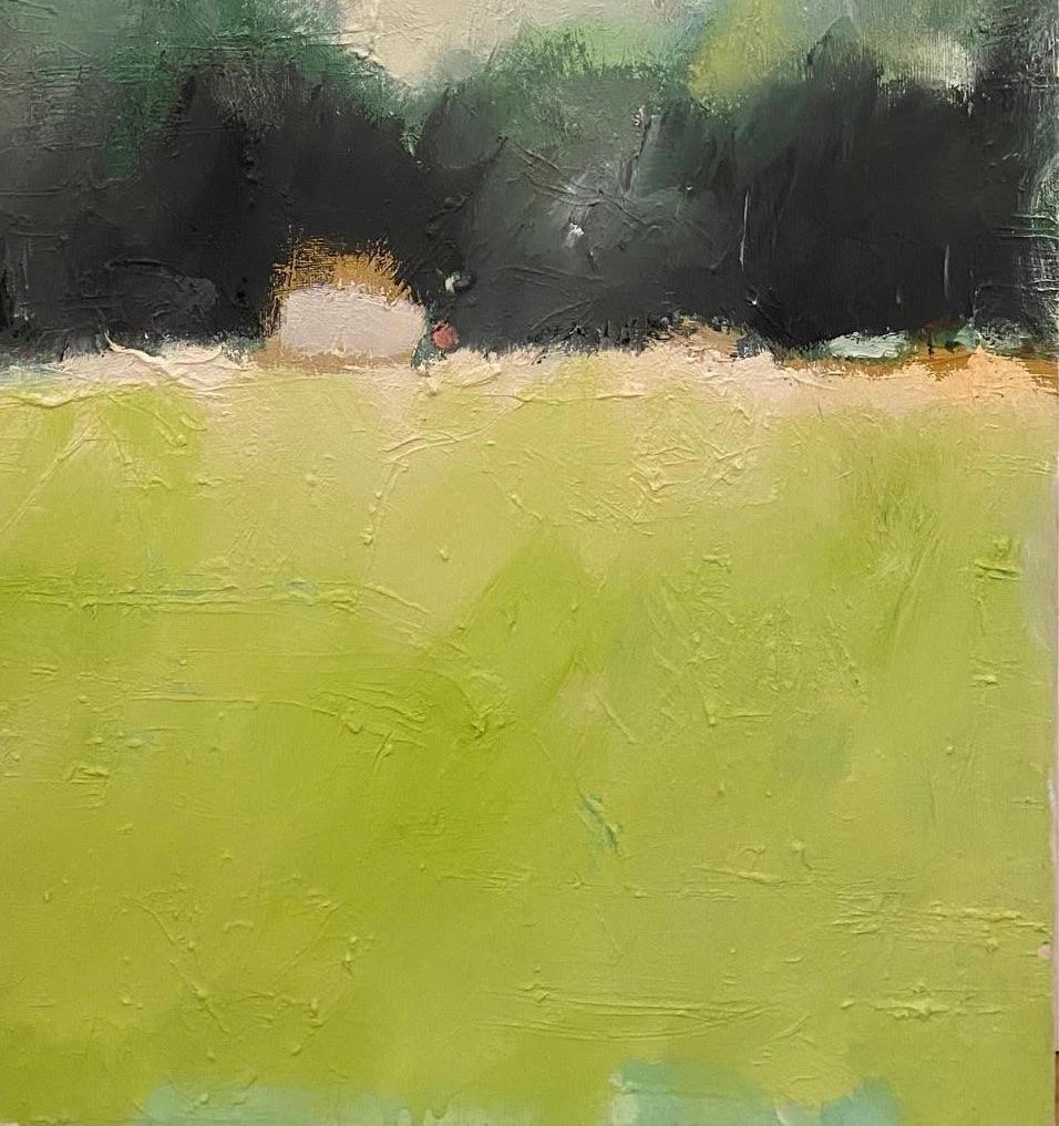 'Houses in Galilee' by Kobi Raz - Lush Green Landscape with Brown Houses For Sale 3