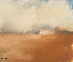 " haze" Contemporary  Landscape Oil On Canvas 27.5" x 23.5" By Kobi