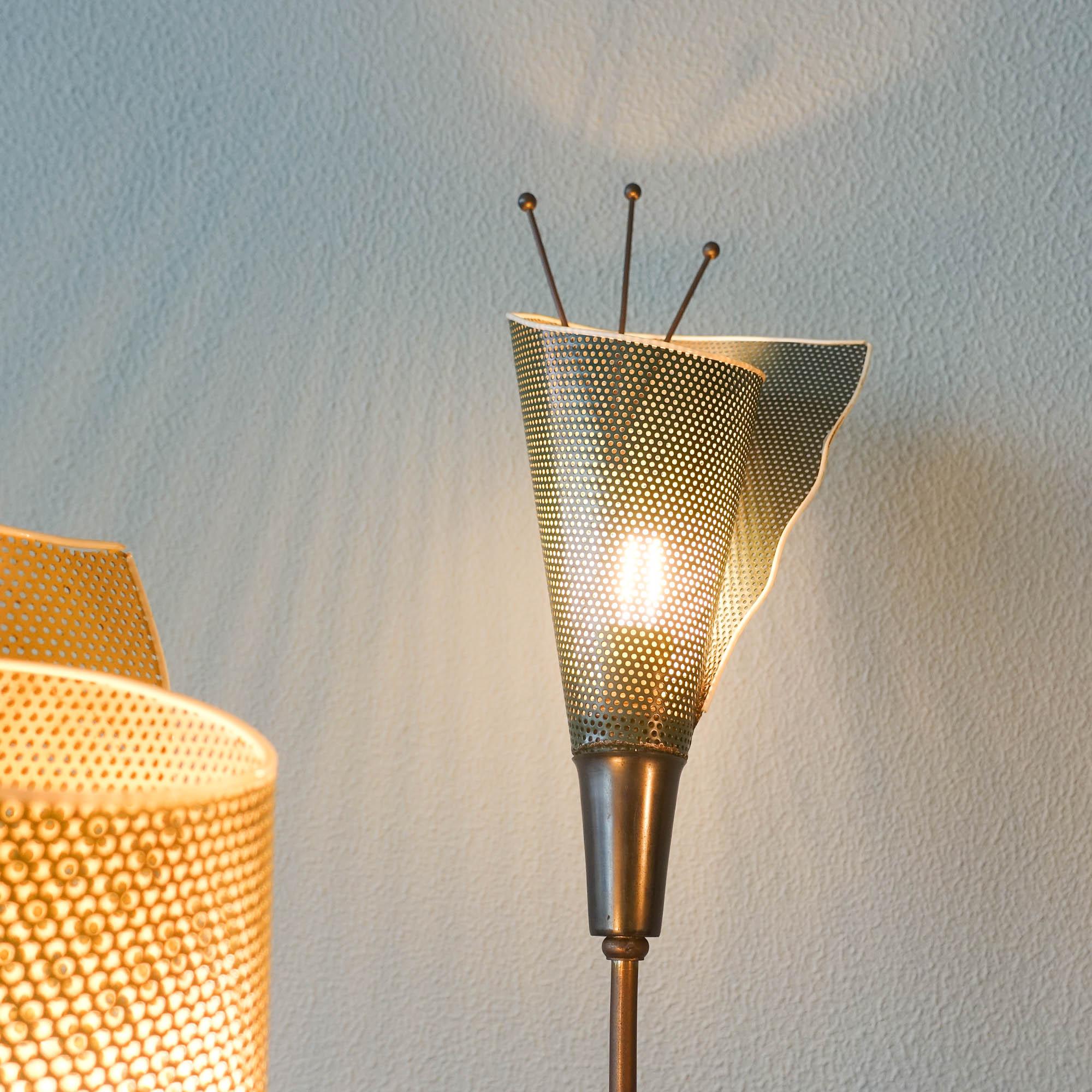 French Kobis & Lorence Floor Lamp, 1950's For Sale