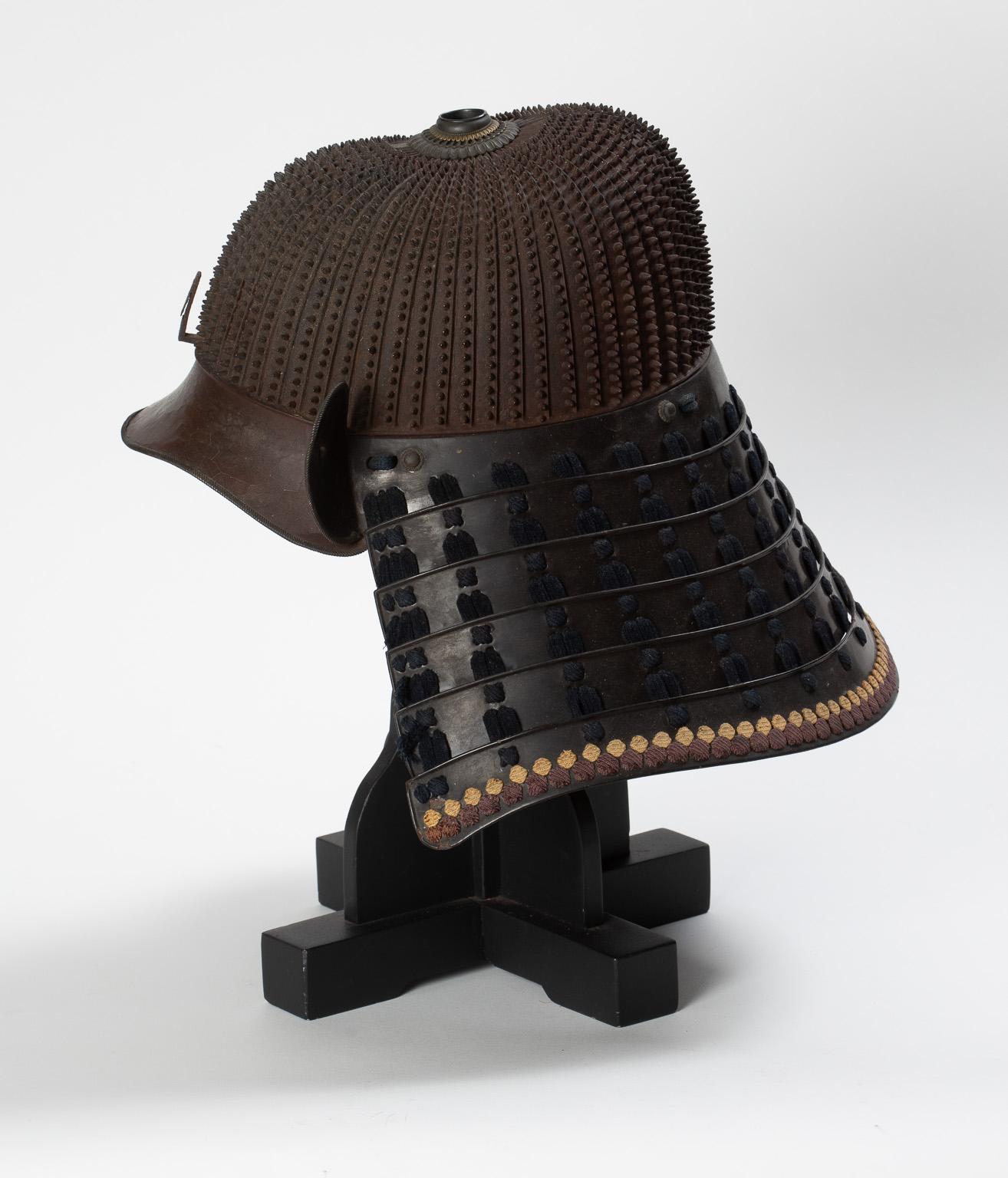 Koboshi Kabuto 'Samurai Helmet' with Riveted Plates 1