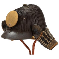 Koboshi Kabuto Samurai- Helm mit stehenden Gewehren, Haruta-Schule