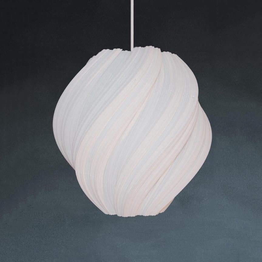 Koch #2 Anticlockwise Pendant Light White In New Condition In Genève, GE