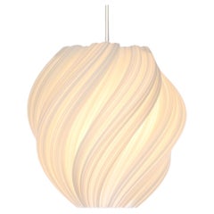 Koch n° 2 Anticlockwise Pendentif blanc