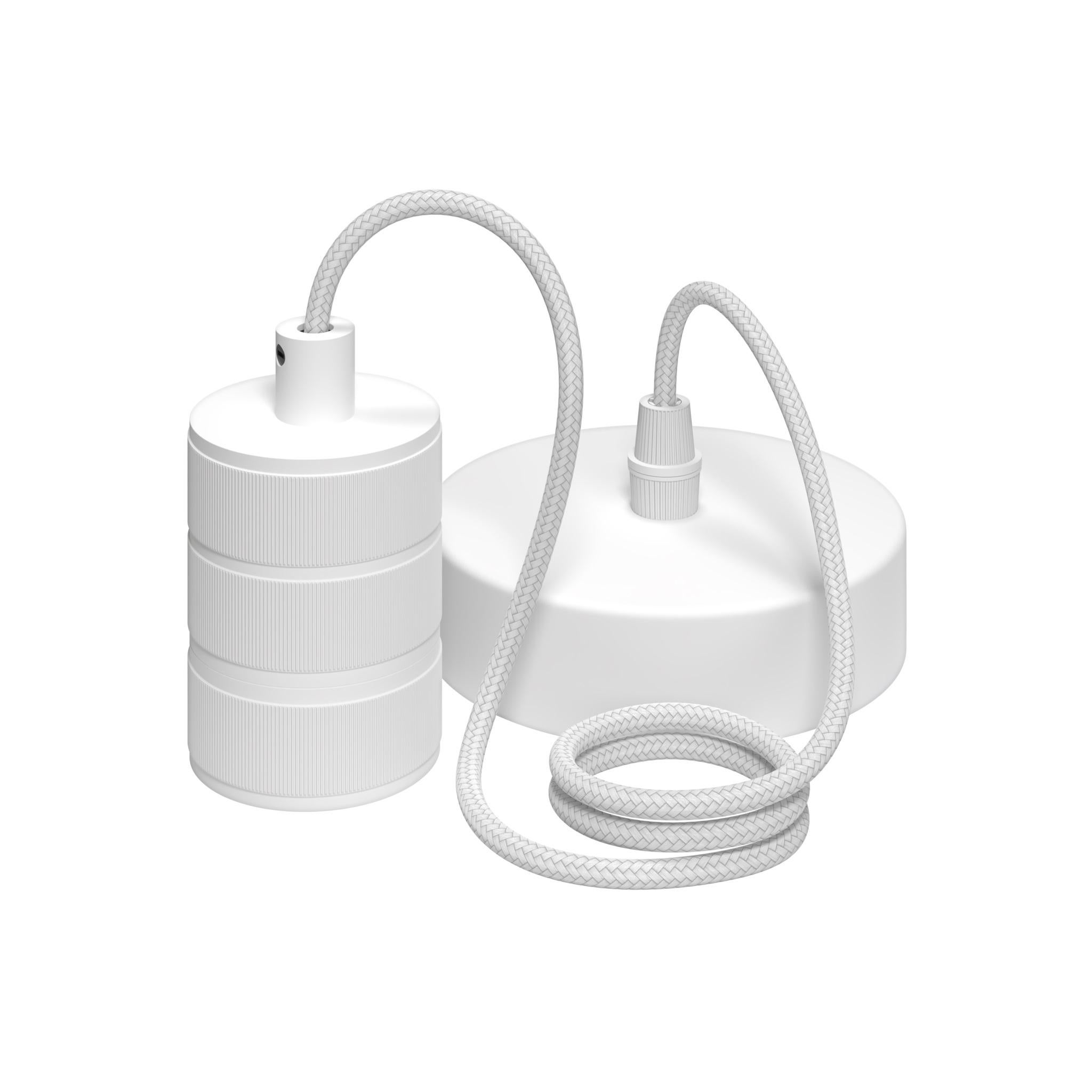 Koch #2 Clockwise Pendant Light Organic Contemporary Modern Lighting White 7