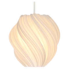 Koch #2 Clockwise Pendant Light Organic Contemporary Modern Lighting White