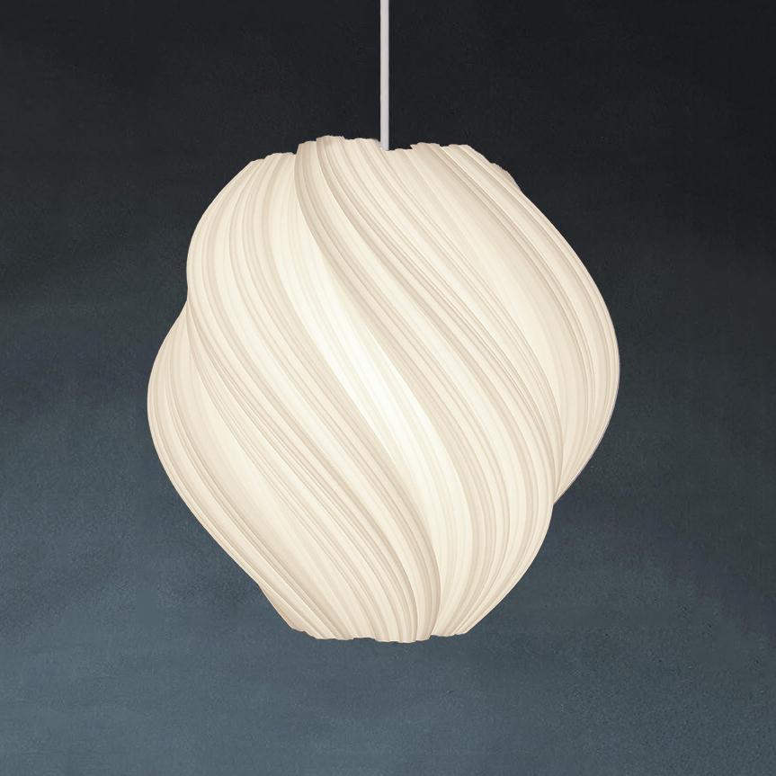 Koch #2 Pendant Light White, Limited Edition 1/330 Swiss Design In New Condition In Genève, GE