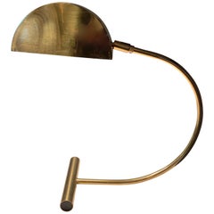 Koch and Lowy Brass Mid Century Table Desk Lamp