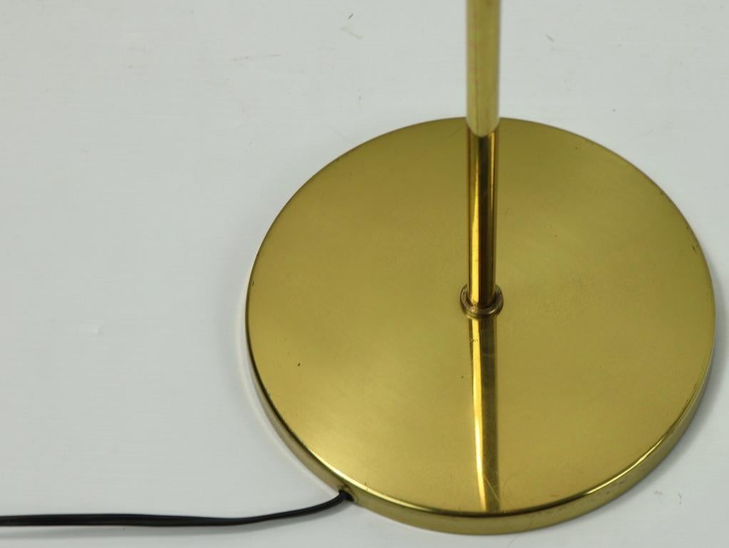 Koch and Lowy for OMI Adjustable Brass Floor Lamp 2