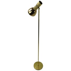 Koch and Lowy for OMI Adjustable Brass Floor Lamp