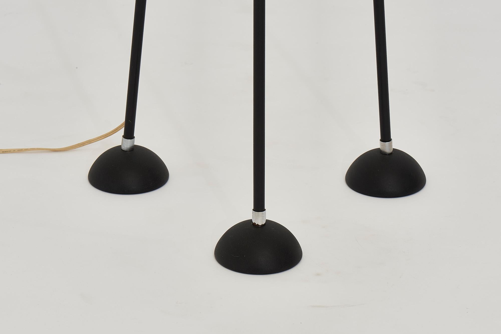 Modern Koch and Lowy Postmodern Tripod Floor Lamp, 1980 For Sale