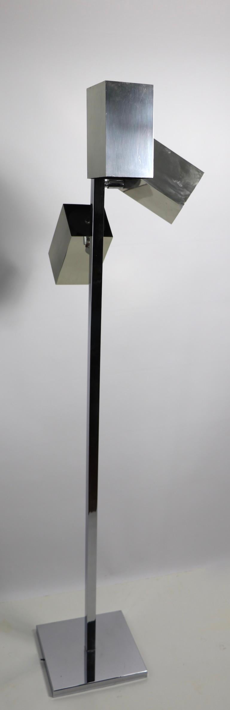 Koch & Lowy 3-Light Floor Lamp For Sale 5