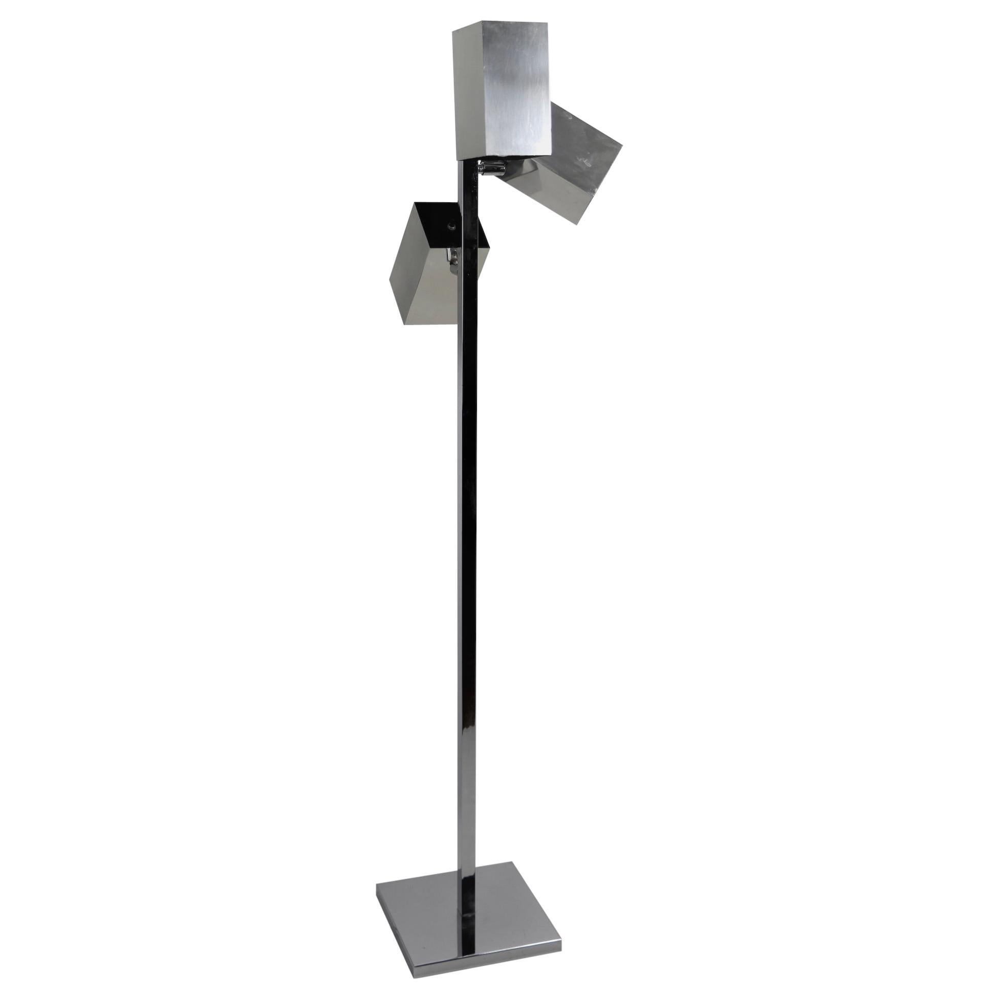 Koch & Lowy 3-Light Floor Lamp