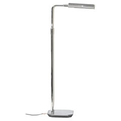 Koch & Lowy Adjustable Chrome Floor Reading Lamp