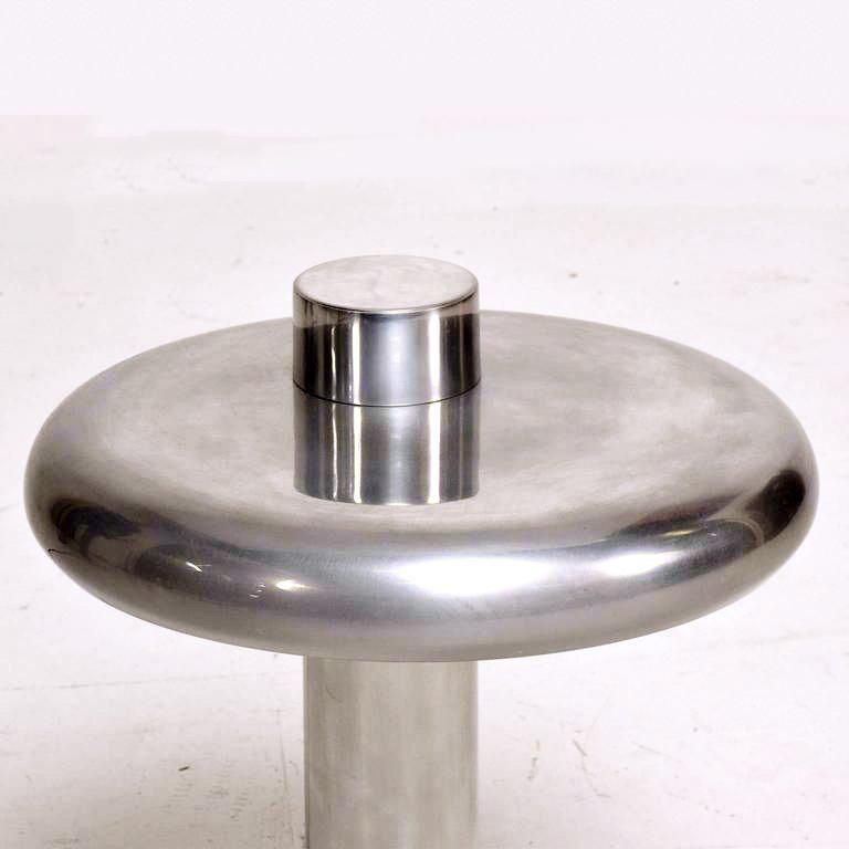 American Koch & Lowy Aluminium Table or Desk Lamp, Mid-Century Period