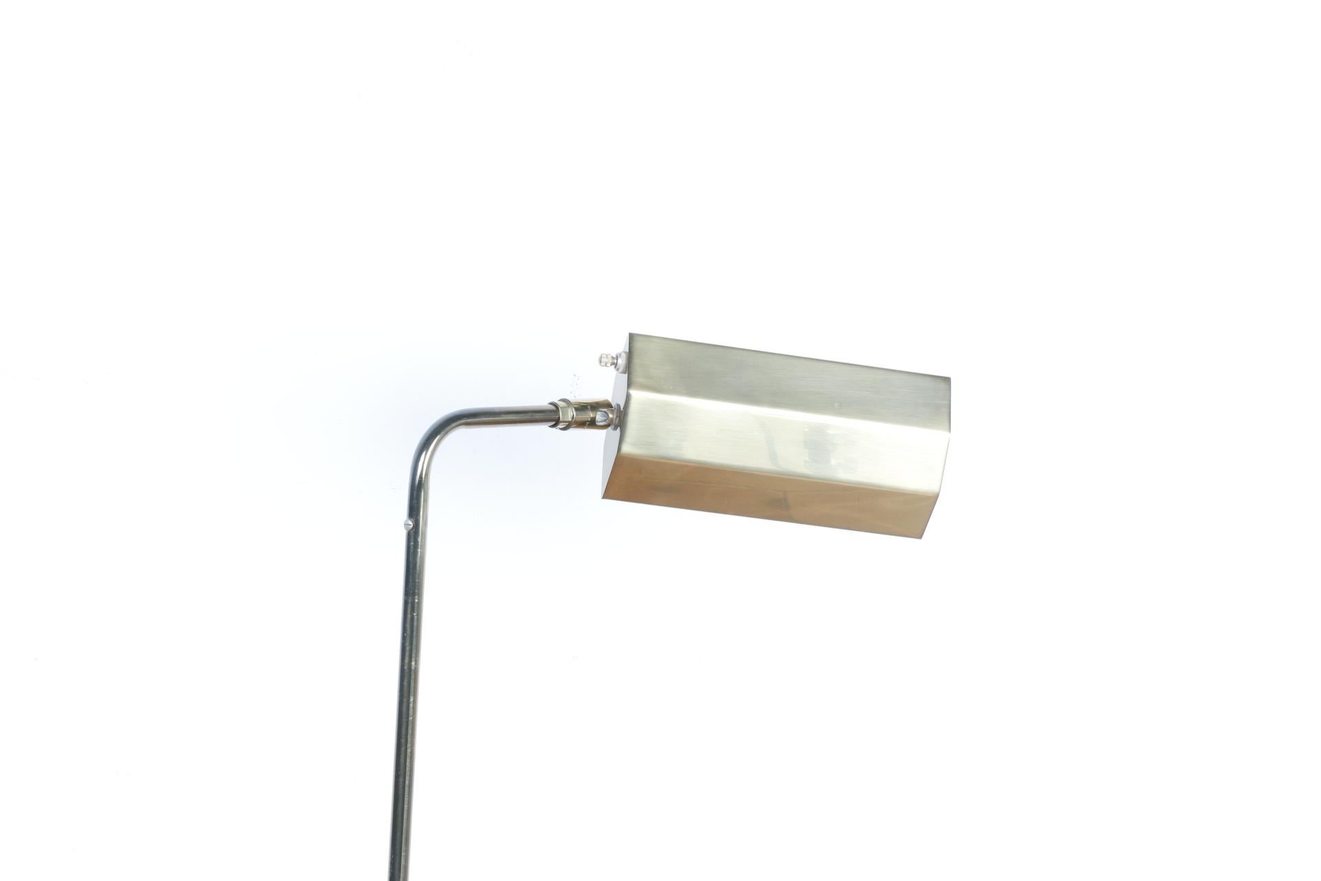 Koch & Lowy Brass Floor Lamp For Sale 3