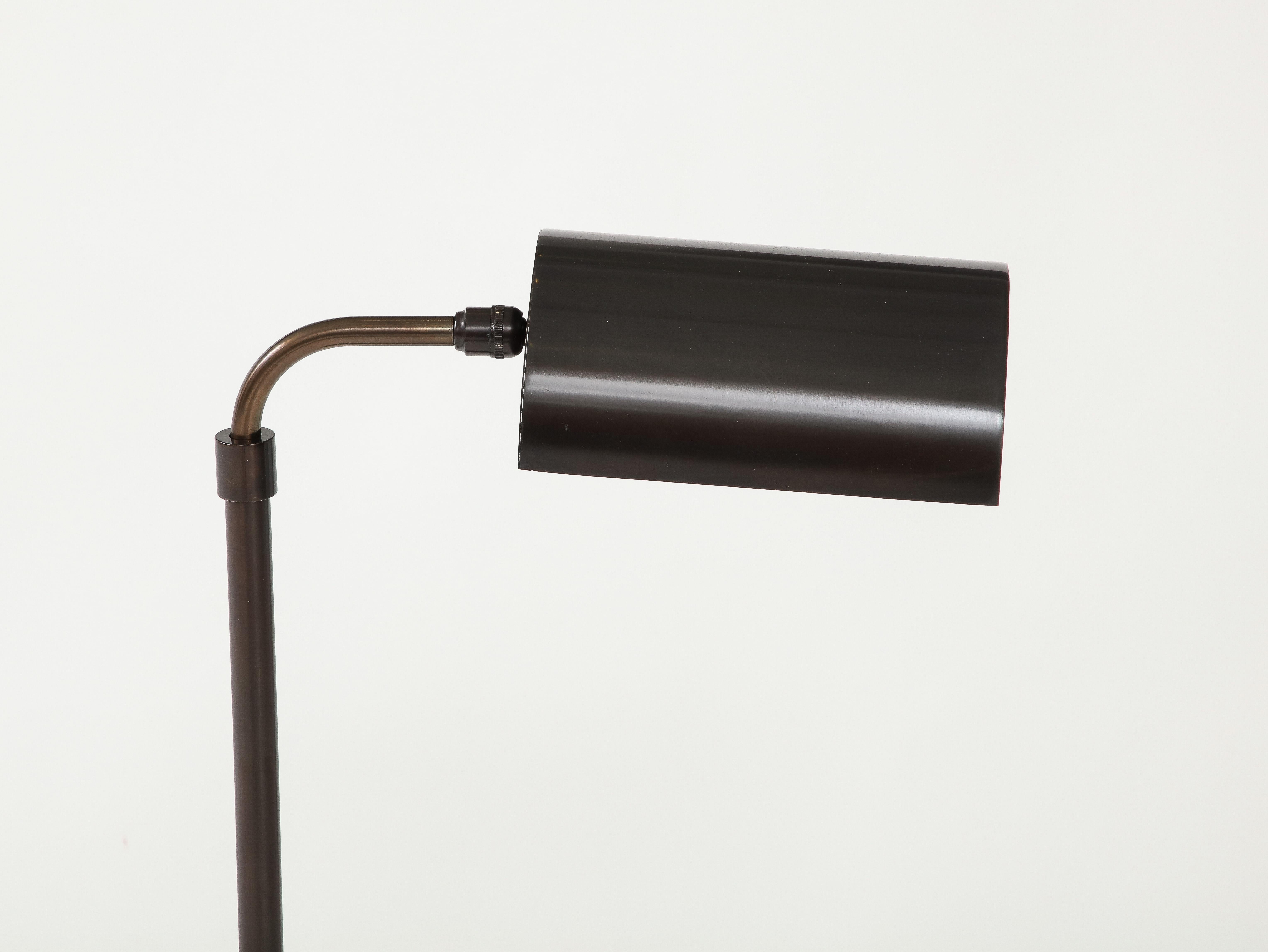 Koch & Lowy Bronze Floor Lamp For Sale 4