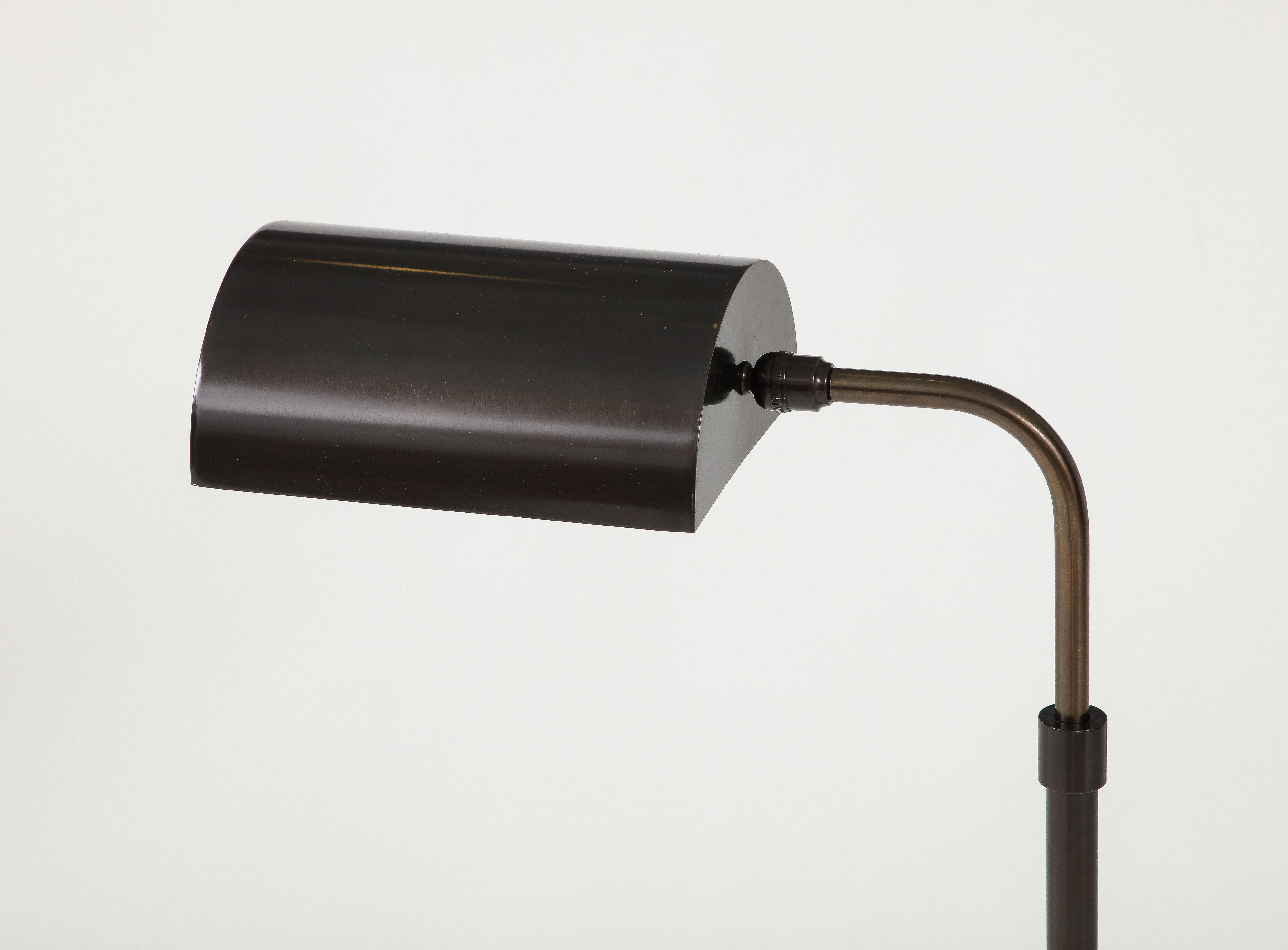 Koch & Lowy Bronze Floor Lamp For Sale 1