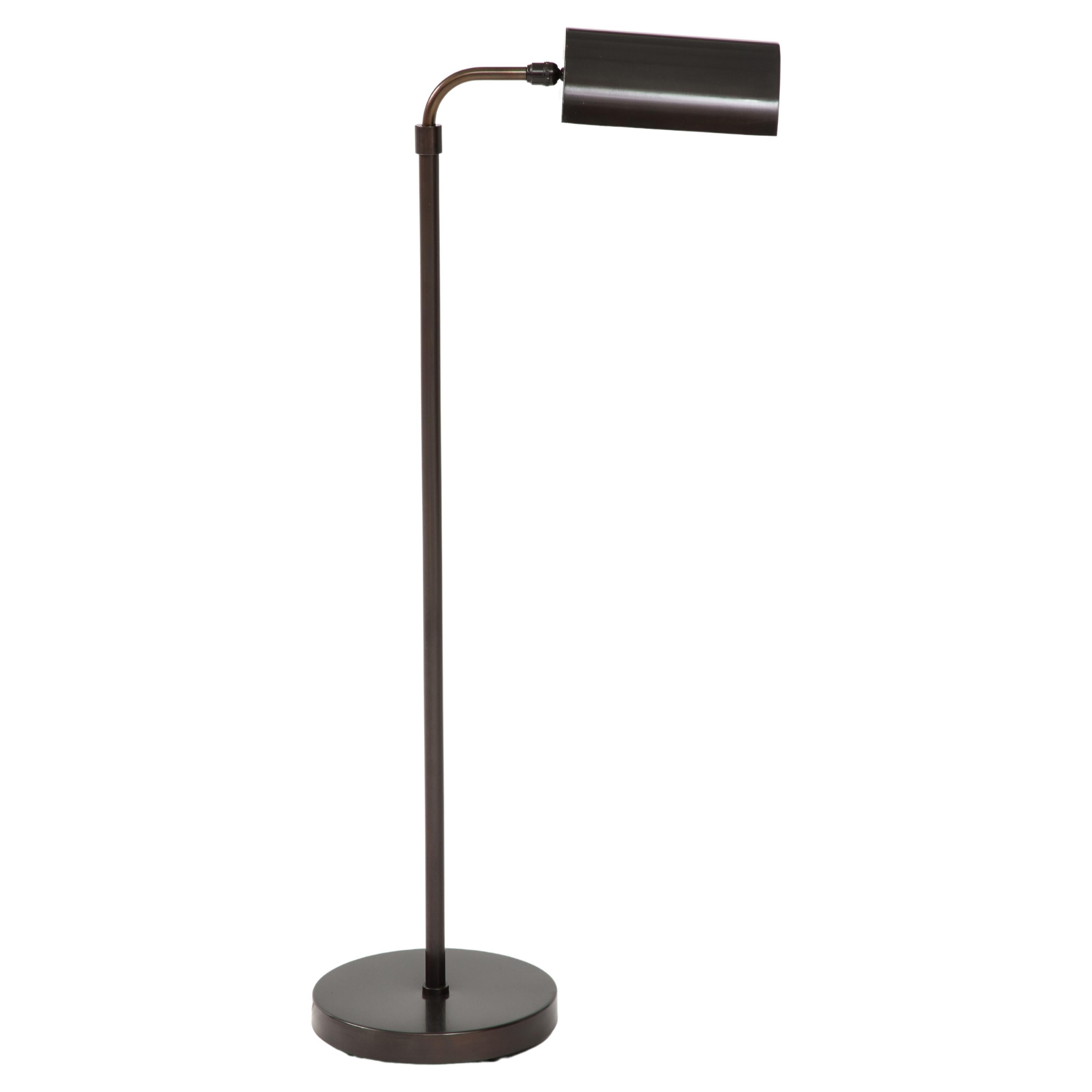 Koch & Lowy Bronze Floor Lamp For Sale