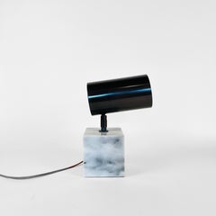 Koch & Lowy lampe en marbre et bronze