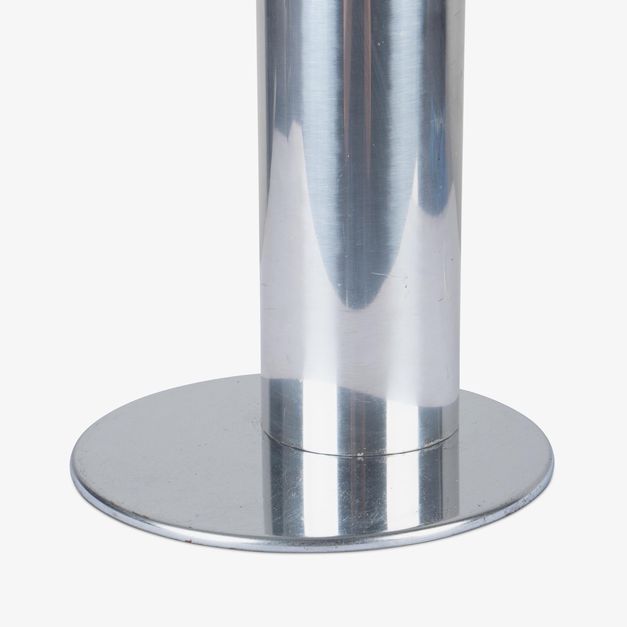 Aluminum Koch & Lowy Modernist Mushroom Task Table Lamp For Sale