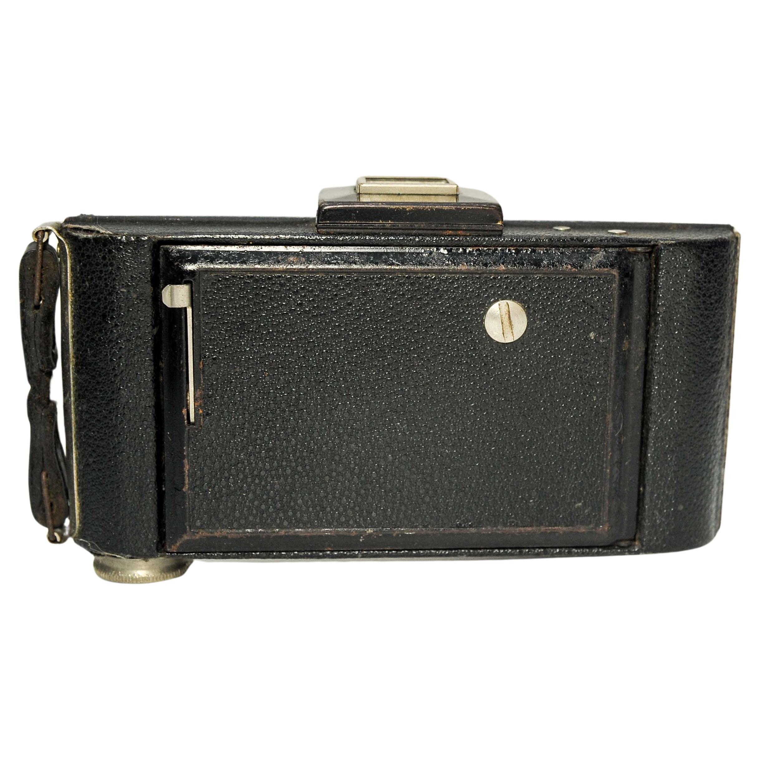 Kodak klappbare Brownie Six-20 mit Kodette II Shutter & Meniscus Lens Hergestellt im Vereinigten Königreich im Zustand „Gut“ im Angebot in Reading, Berkshire