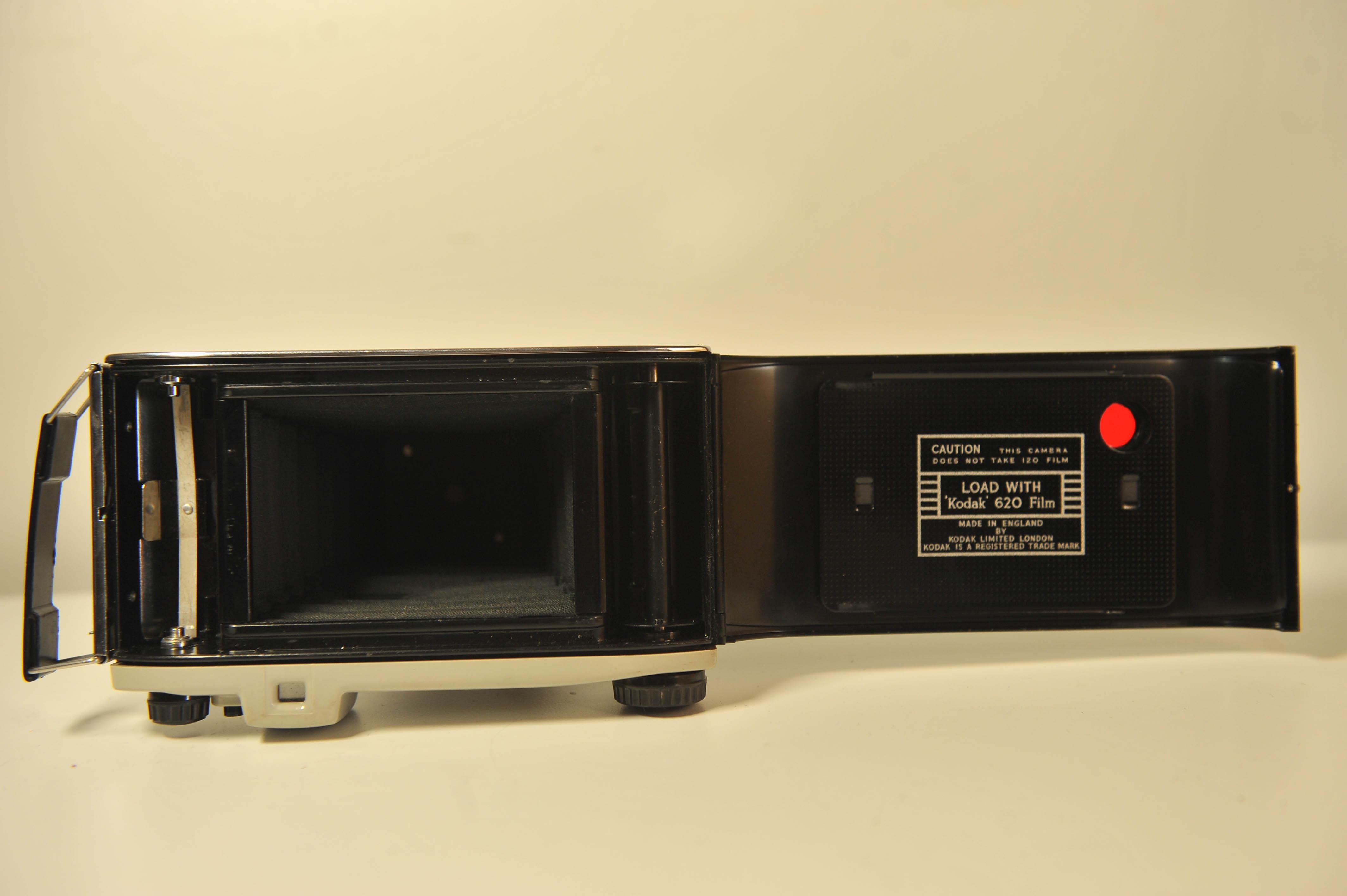 20th Century Kodak Junior 1 620 Roll Film Folding Below Camera with Anaston Lens 1954-1959