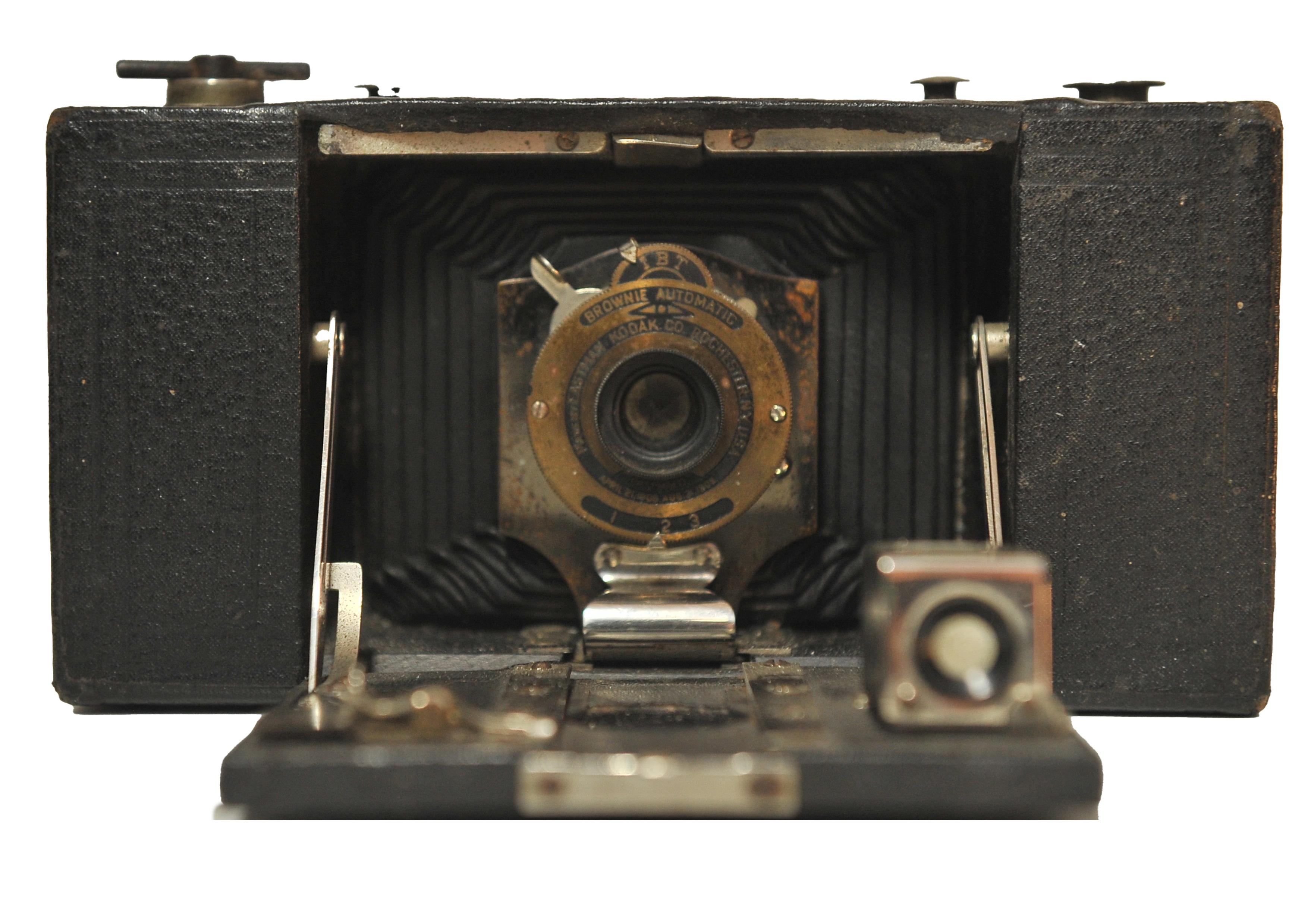 Kodak No 2 Klappbare Tasche Braunie Modell B 120 Roll Film Kamera USA 1909 (Edwardian) im Angebot
