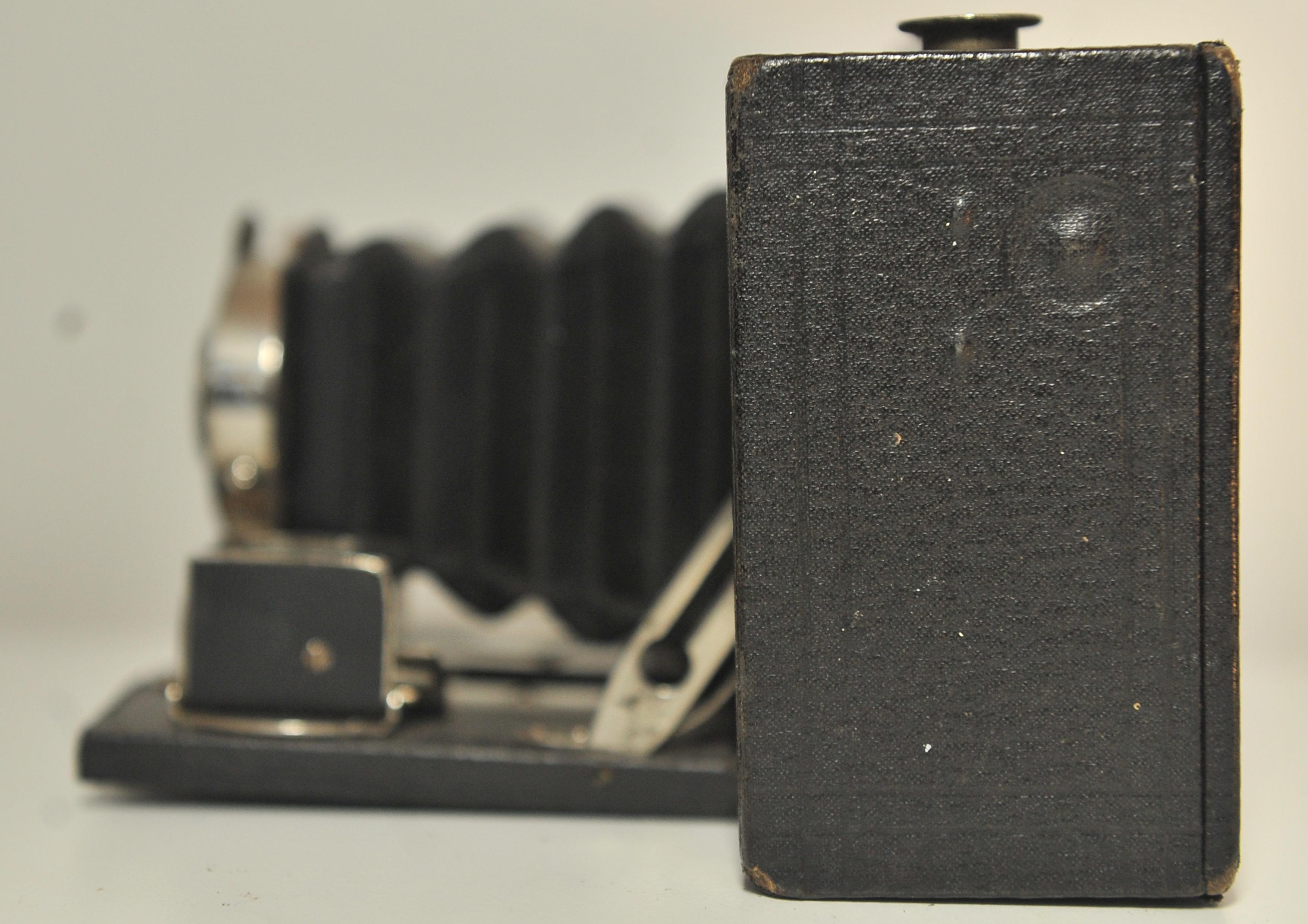 Kodak No 2 Klappbare Tasche Braunie Modell B 120 Roll Film Kamera USA 1909 im Zustand „Gut“ im Angebot in High Wycombe, GB