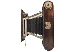 Art Deco Kodak No 2 Hawkette Marbled Bakelite 120 Roll Film Strut Folding Camera