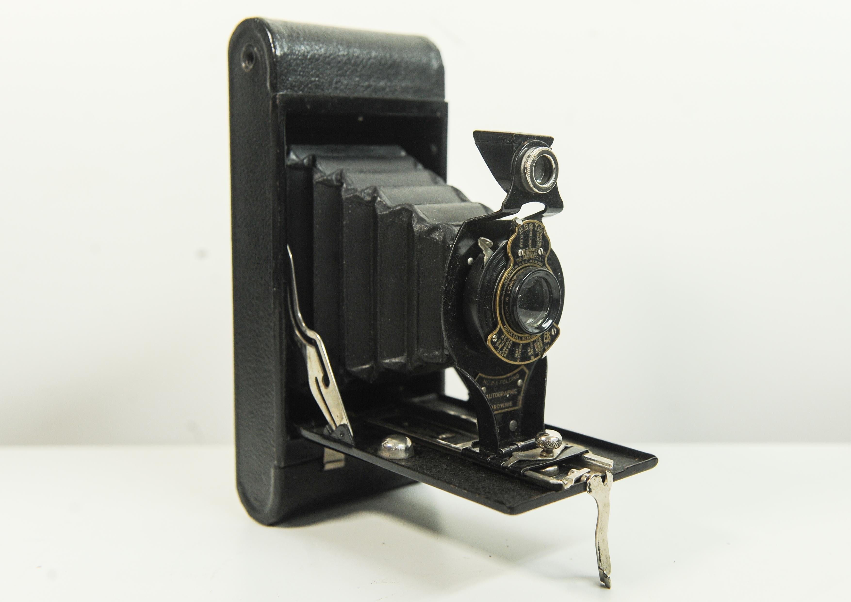 Kodak Nr. 2A Folding Autographic Brownie Folding Roll Film Kamera im Angebot 1
