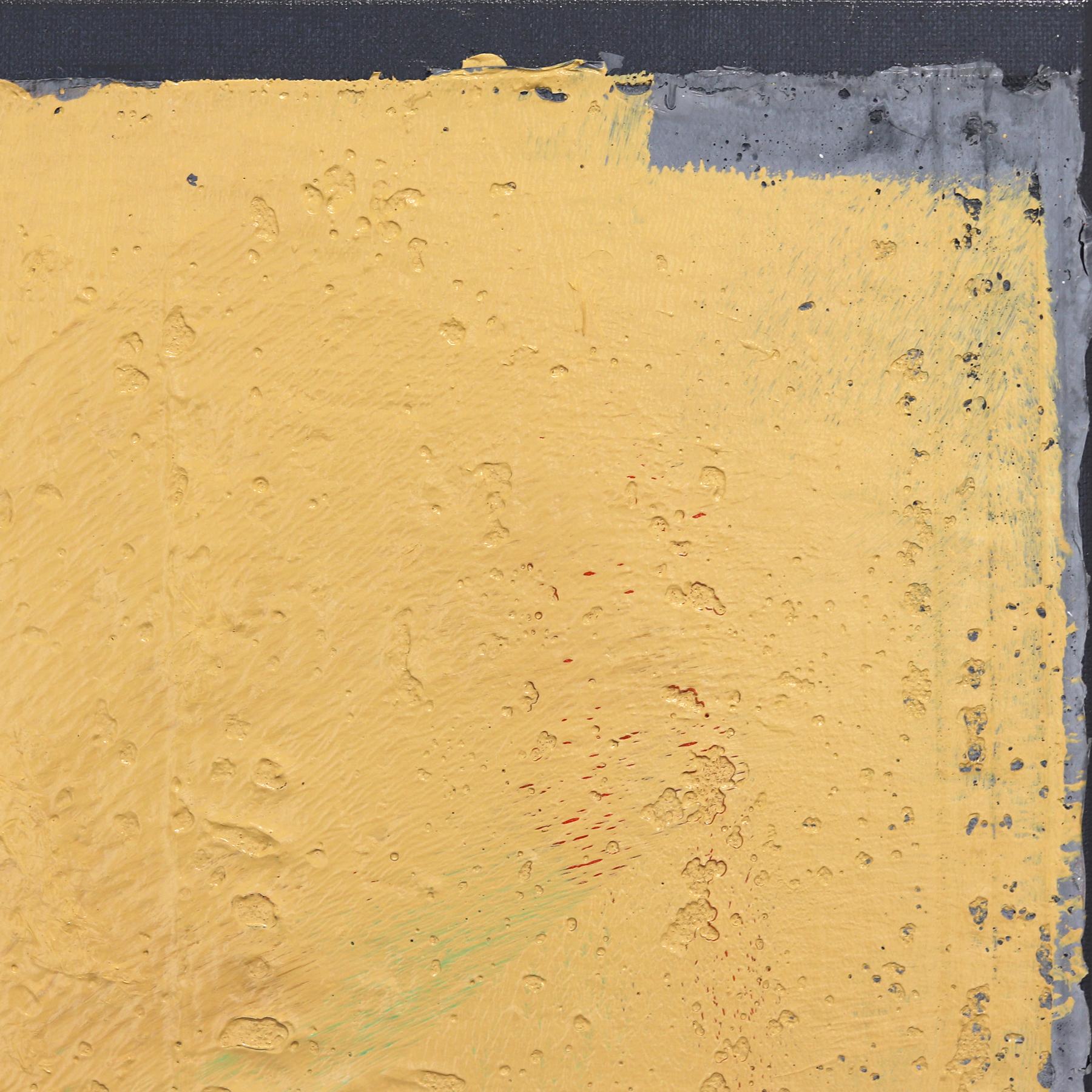 The Brick Walls 4 - Unique Original Colorful Textural Abstract Artwork on Canvas (Les murs de briques 4 - Œuvre d'art abstraite originale et colorée sur toile) en vente 2