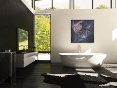 Mein kleiner Bastard - Contemporary Energetic Marks Abstrakte Figurative Malerei