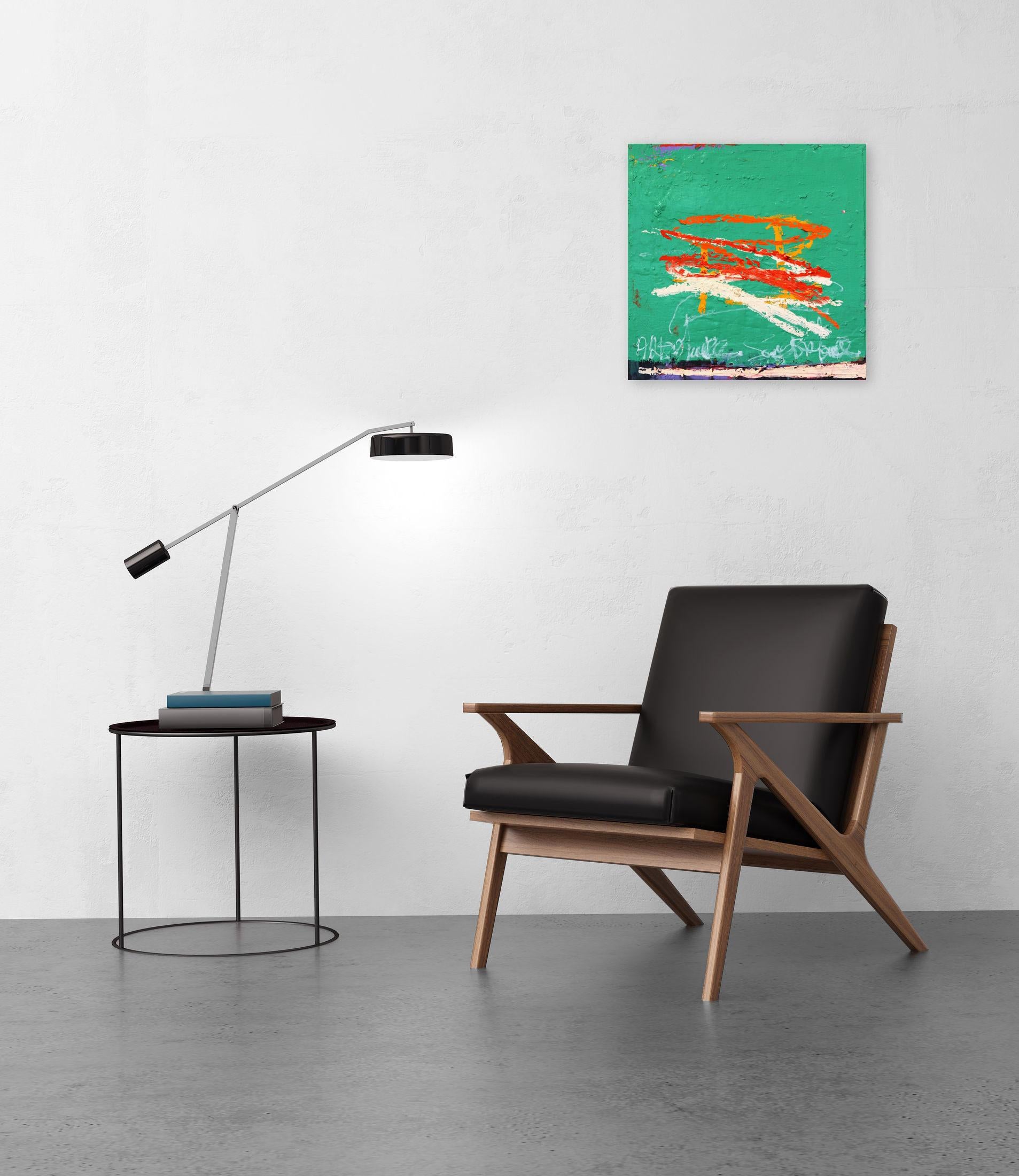 Senza titolo Greene & Greene 1  - Opera d'arte astratta e minimalista su tela in vendita 3