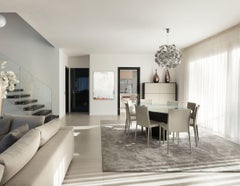 Off-White - Textural Abstract Peaceful Layered Minimalist Artwork on Canvas