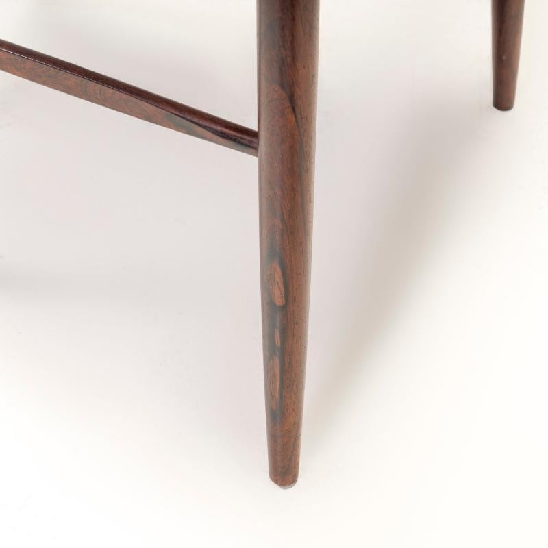 Scandinavian Modern Koefoed Hornslet Eva Rosewood Dining Chairs by Niels Koefoed