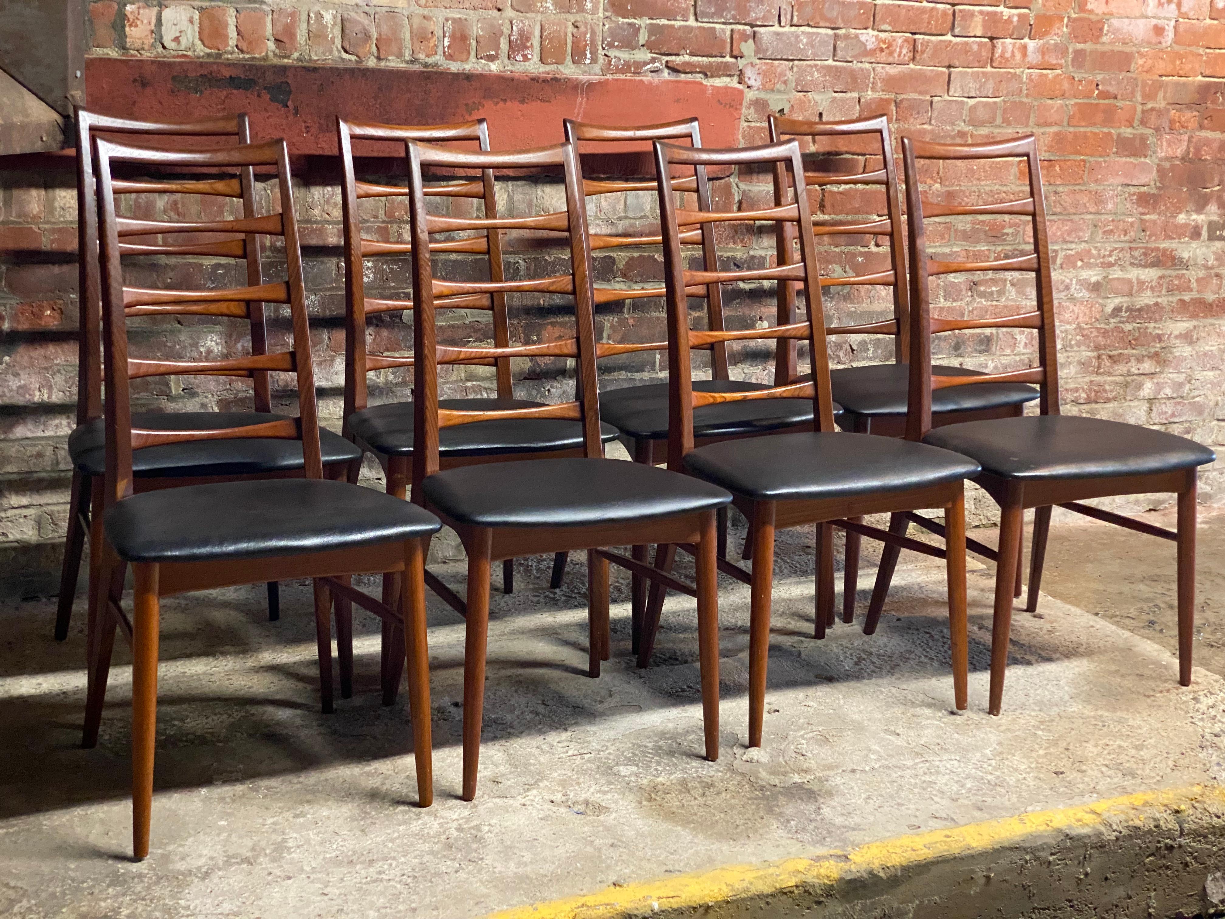 Koefoed Hornslet Lis Chairs and Teak Dining Table 5