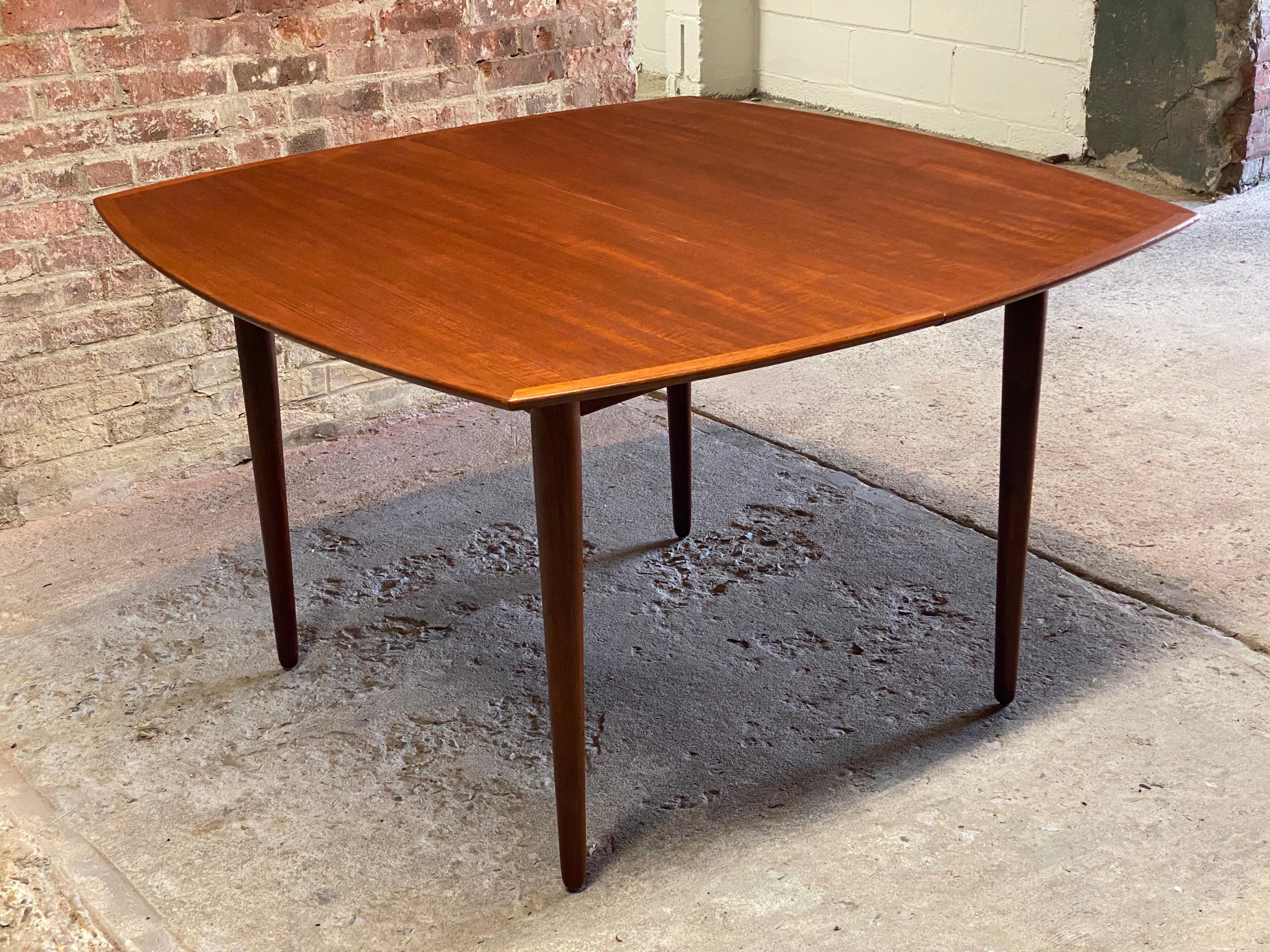 Mid-20th Century Koefoed Hornslet Lis Chairs and Teak Dining Table