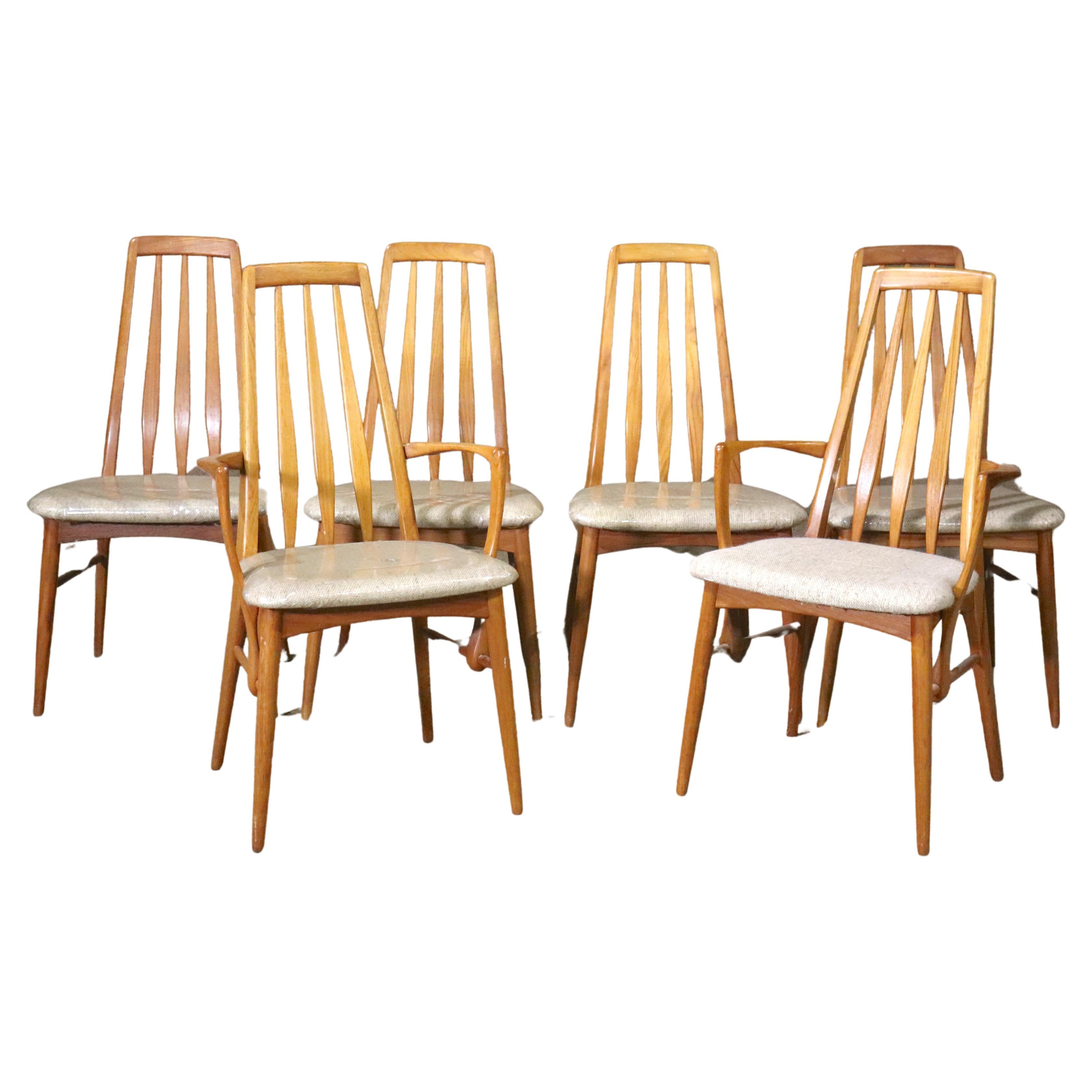 Koefoeds Hornslet "Eva" Danish Chairs For Sale