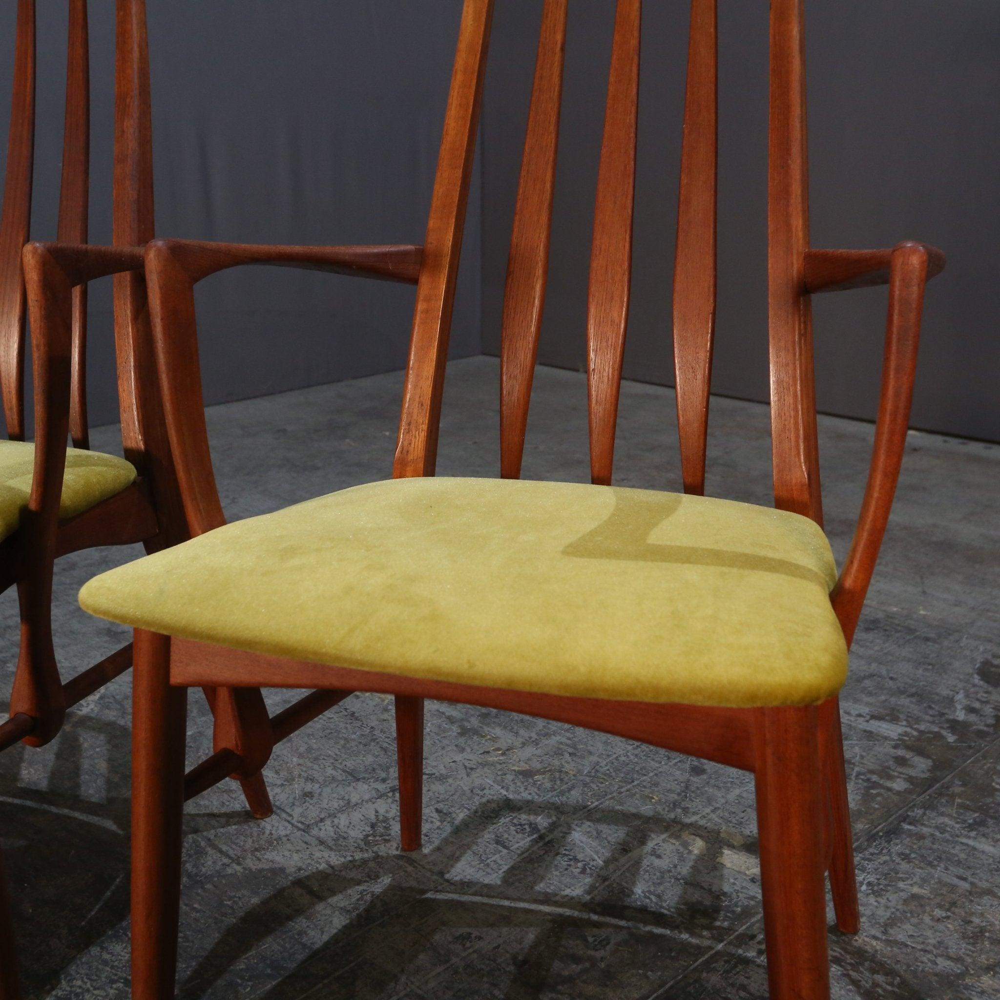 Cotton Koefoeds Hornslet Eva Dining Armchair by Niels Koefoed
