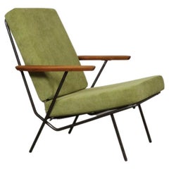 Koene Oberman Easy Chair With Teak Armrests For Gelderland, 1954