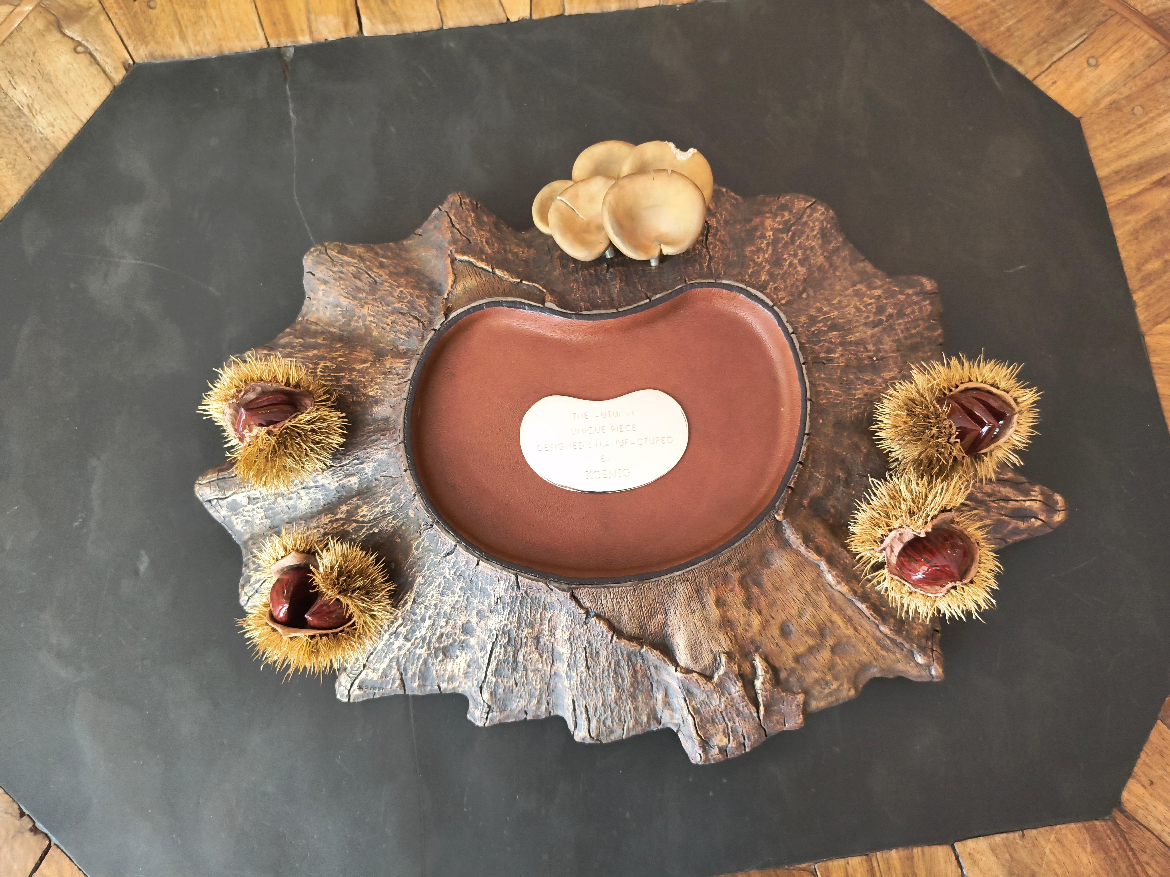 KOENIG Monumental Hand-Carved Agate Bowl Object For Sale 4