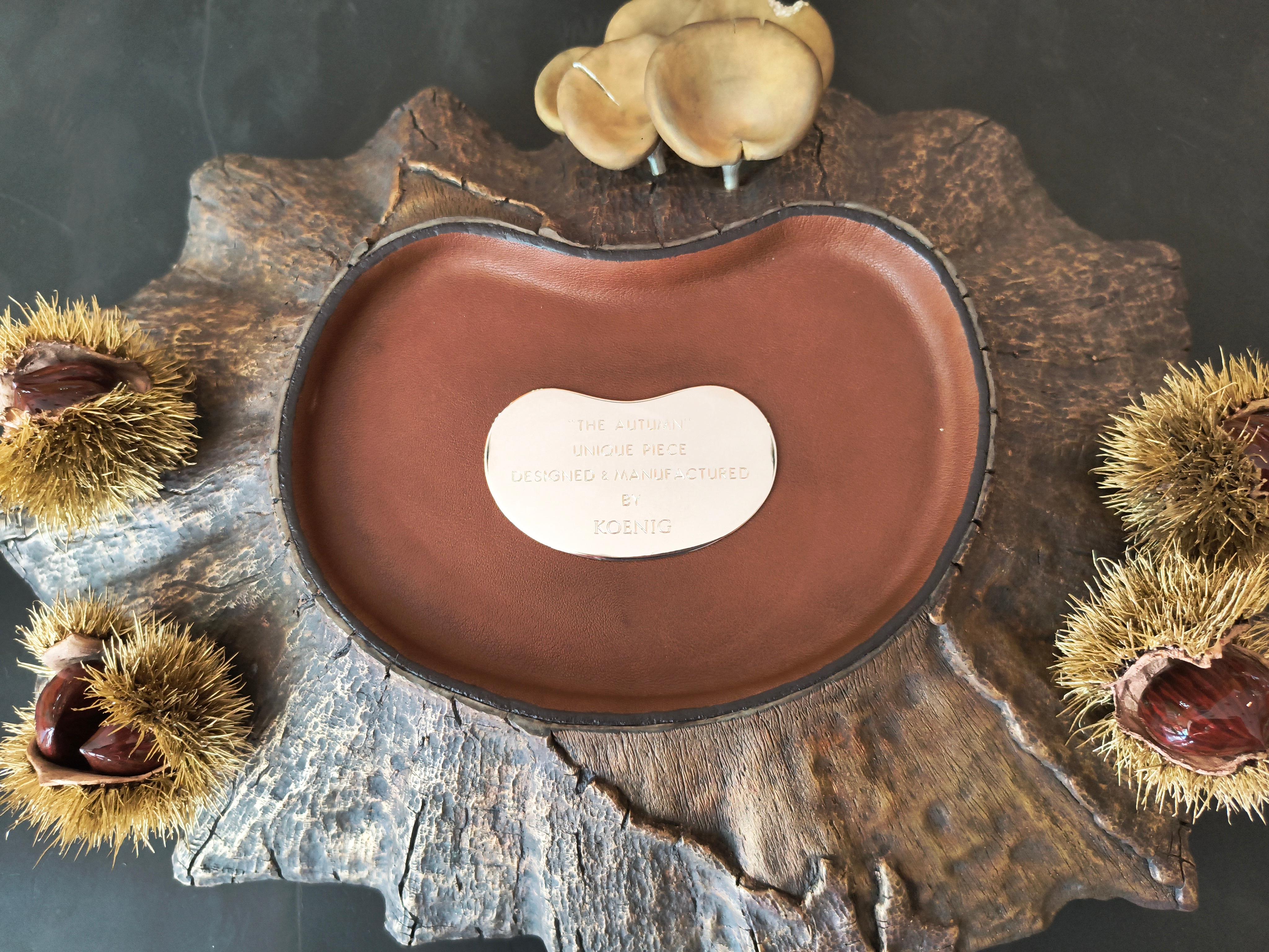 KOENIG Monumental Hand-Carved Agate Bowl Object For Sale 5