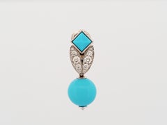 KOENIG Turquoise Earrings