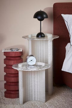 Kofika, 3D Printed Coffee Table Made from Sugar, Milk, and Coffee Waste